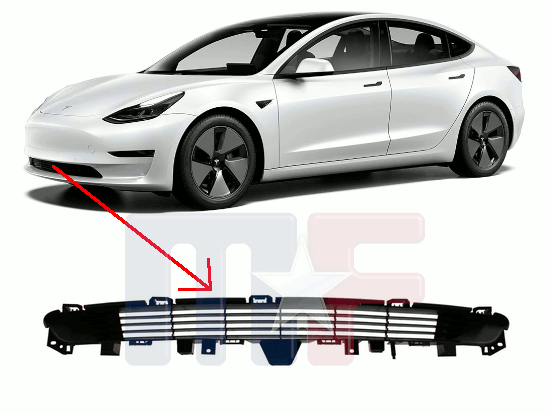 Grill vorn Tesla Model 3