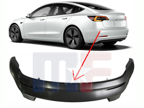 Stoßfänger hinten Tesla Model 3