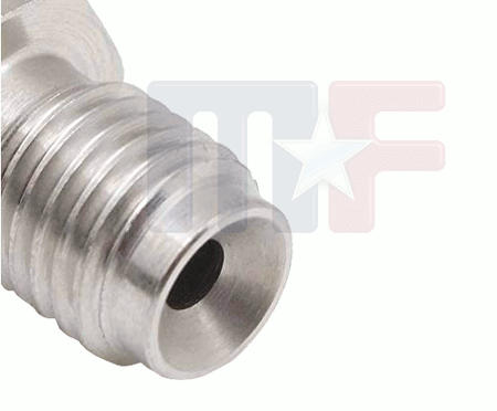 Schlauchanschluß 5/16" Inverted Flare 3/8" Schlauch 90° Winkel