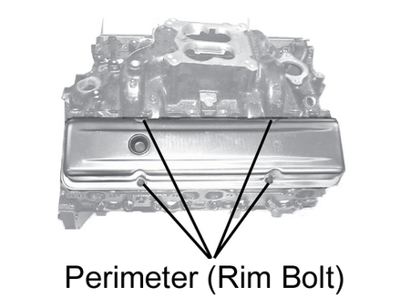 Zylinderkopfdichtungssatz Marine Chevy 307/350 5,7L Rim Bolt