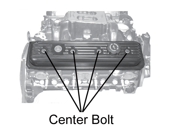 Zylinderkopfdichtungssatz Marine Chevy 305cui 5,0L Center Bolt