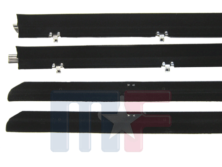 Fensterschachtleistensatz Ranchero 77-79 & Cougar Hardtop 77-79