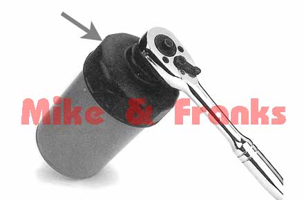 W251 Ölfilterschlüssel f. Ölfilter m. 74-76mm Durchm.