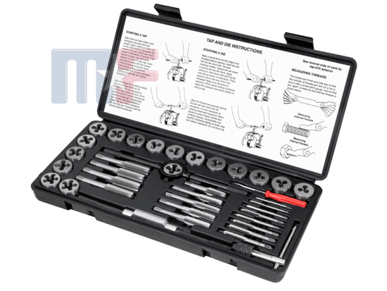 W4002DB Gewindeschneid- und Bohrersatz metrisch Heimwerkerqualit