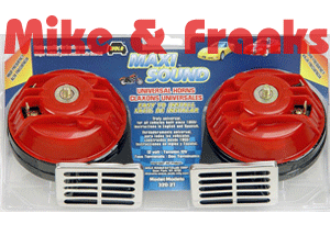 3202T Maxi Sound Hoch-/Tiefton Hupen Set 12V