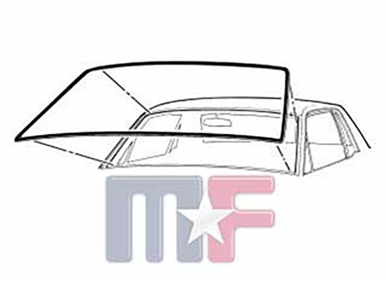 Windschutzscheibendichtung Ford Mustang 65-68